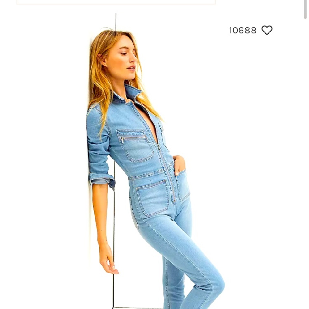Free People Lennox Jean Jumper